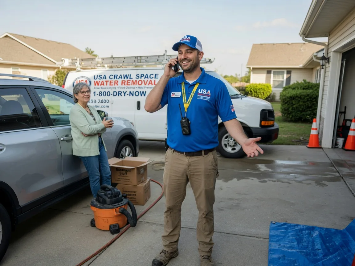 Crawl Space Water Removal Snow Camp, NC FAQs